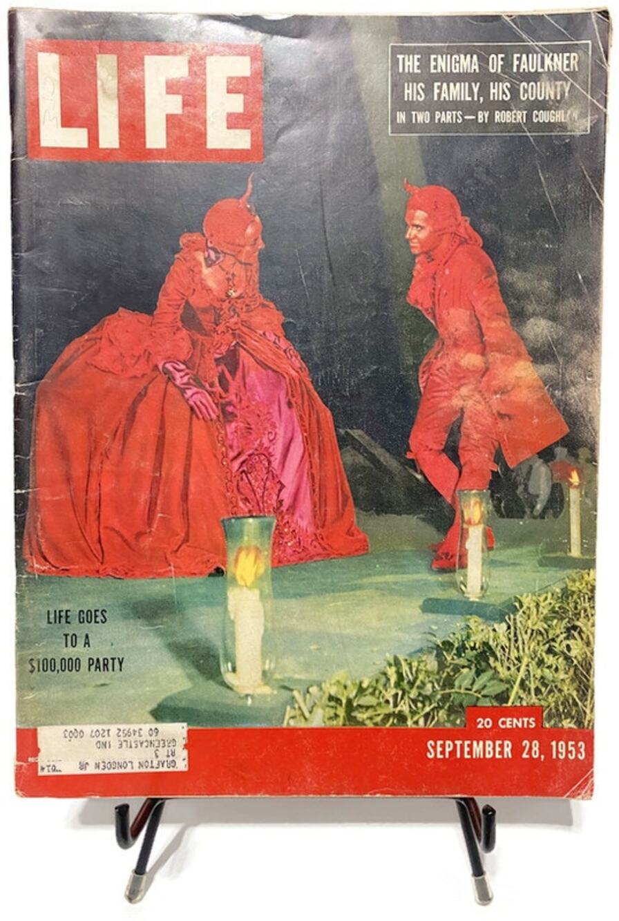 LIFE Magazine September 28 1953 De Cuevas Ball William Faulkner Smithsonian